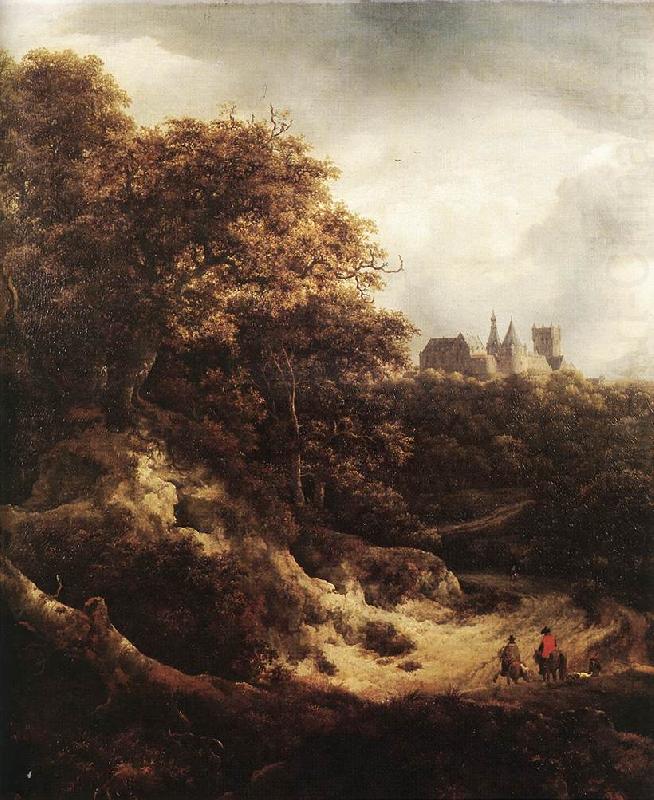 Jacob van Ruisdael The Castle at Bentheim china oil painting image